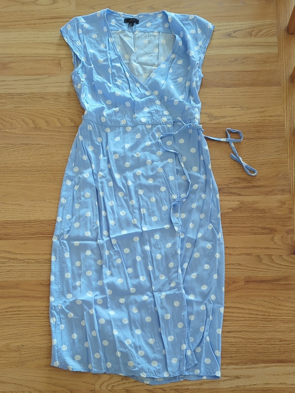 J. Crew Polka Dot Wrap Dress